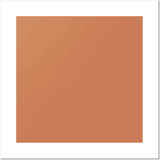 Tan Tawny Birch Current Fashion Color Trends Posters and Art